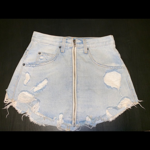 LF Other - LF CARMAR DENIM zip skirt